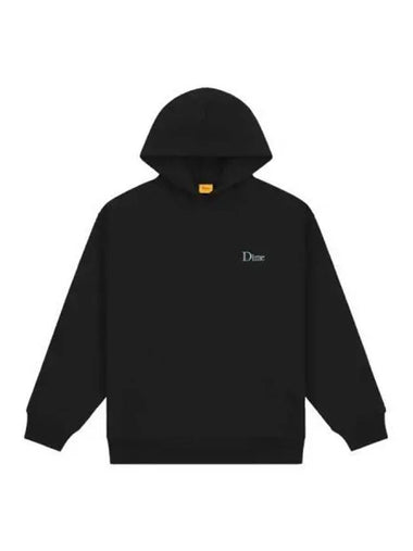 Classic Small Logo Hoodie Black - DIME - BALAAN 1