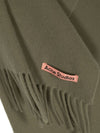 Acne Muffler Scarf Skinny Khaki CA0218 Unisex - ACNE STUDIOS - BALAAN 4