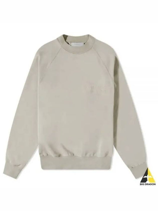 Chest Logo Crew Neck Sweatshirt Grey - FEAR OF GOD - BALAAN 2