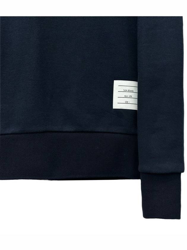 Center Back Stripe Crewneck Sweatshirt Navy - THOM BROWNE - BALAAN 4