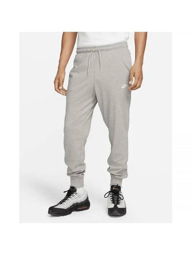 Club Knit Jogger Track Pants Grey - NIKE - BALAAN 1