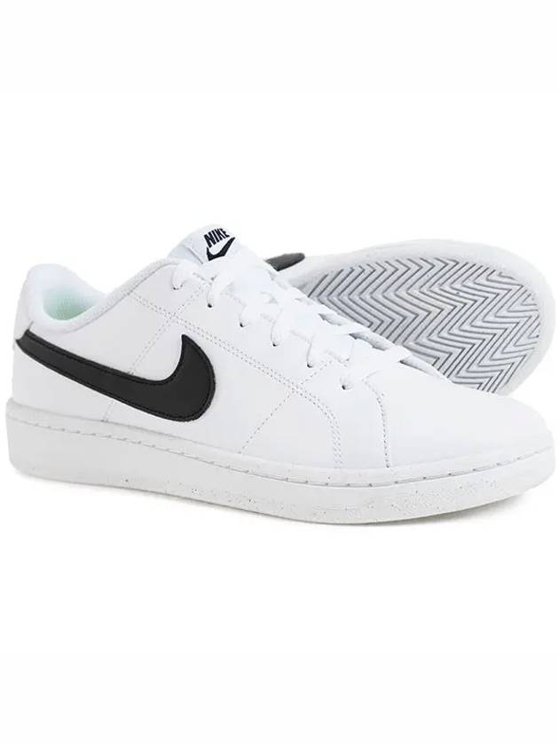 Court Royale 2 Next Nature Low Top Sneakers Black White - NIKE - BALAAN 3