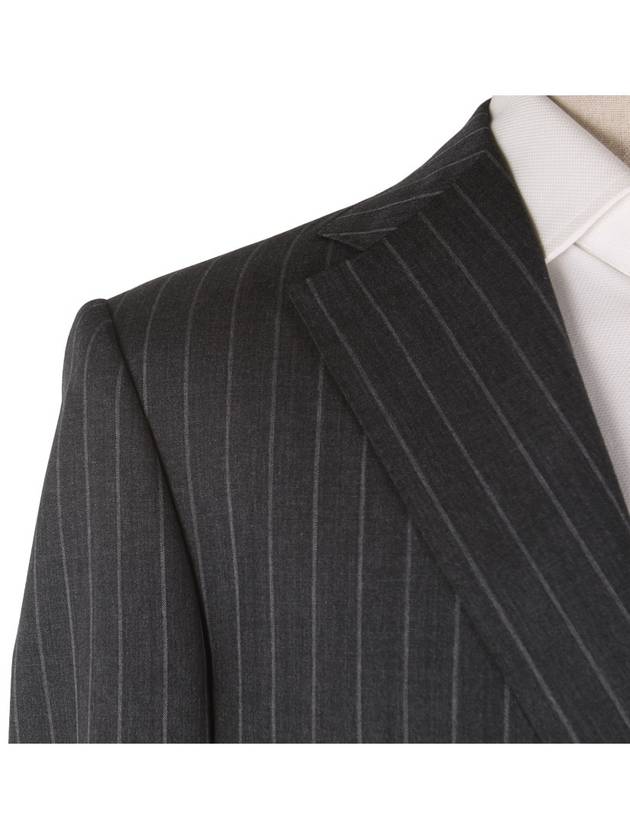 7187054 Wool striped suit - CORNELIANI - BALAAN 6