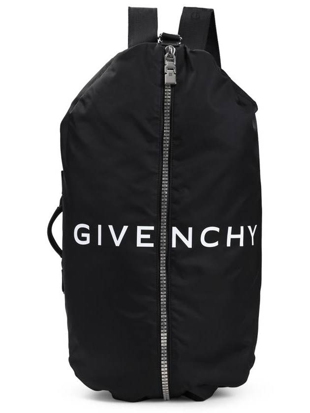 Logo Nylon Zippper Backpack - GIVENCHY - BALAAN 2