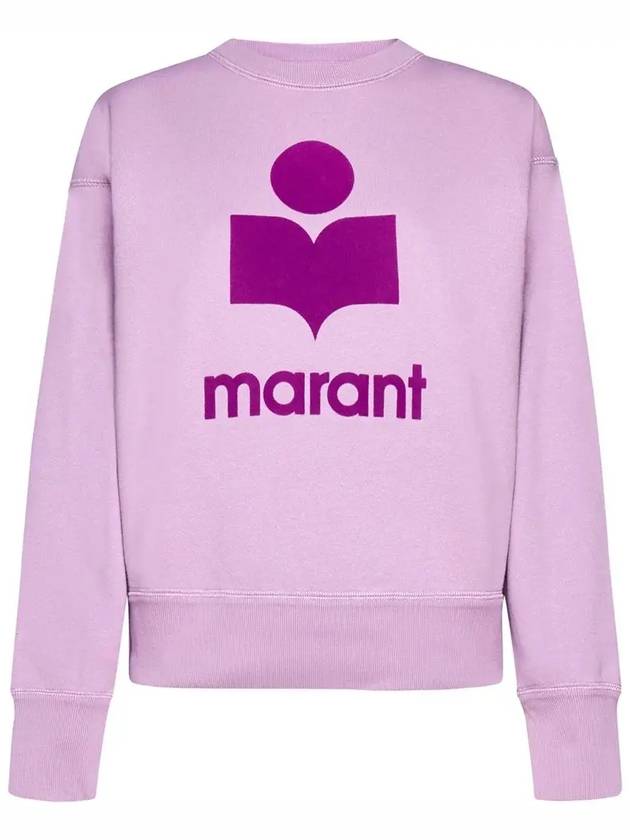 24SS MOBYLI Brushed Sweatshirt Lilac Purple SW0011FA B1M12E LIPE - ISABEL MARANT - BALAAN 2