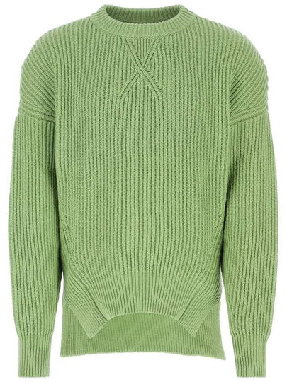 23 ss ribbed wool cotton sweater J22GP0113 J15380 328 B0230272238 - JIL SANDER - BALAAN 2