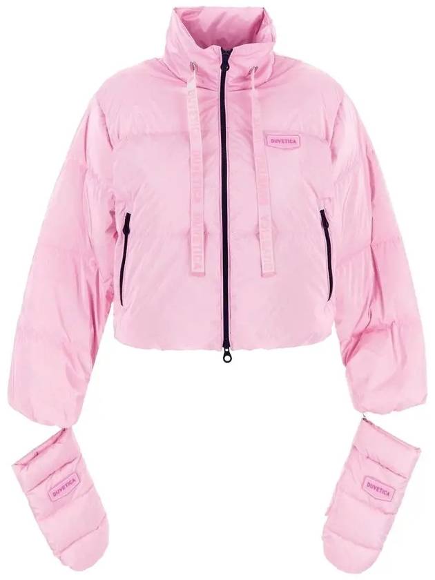 RAFFAELLA Drawstring Padded Jacket Light Pink VDDJ25435K0001 LPS - DUVETICA - BALAAN 2