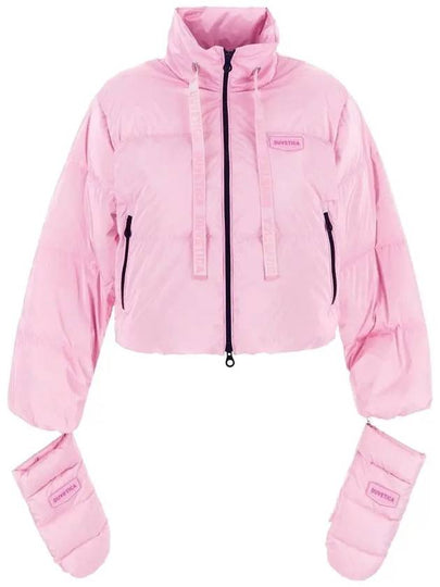 RAFFAELLA Drawstring Padded Jacket Light Pink VDDJ25435K0001 LPS - DUVETICA - BALAAN 2