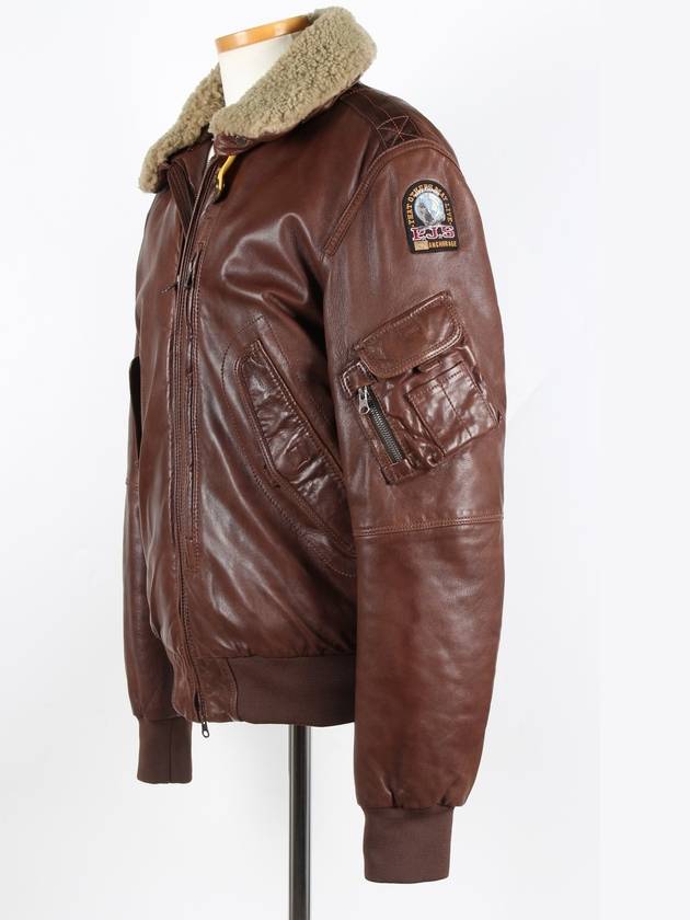 men leather jacket - PARAJUMPERS - BALAAN 2