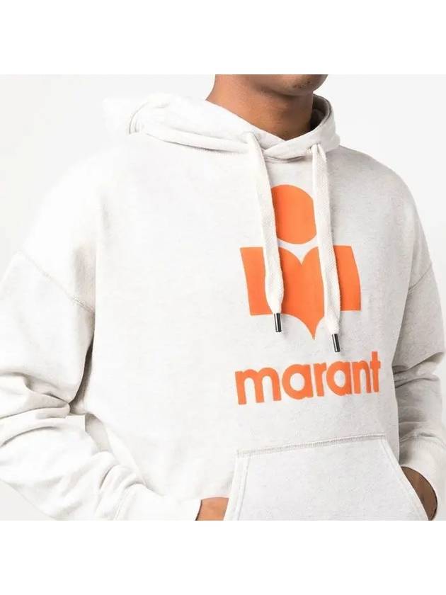 Men's Logo Hoodie White - ISABEL MARANT - BALAAN 7