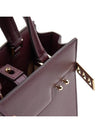 Tempete Crush Silky Calf Leather Tote Bag Rosewood - DELVAUX - BALAAN 10