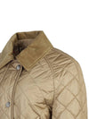 Diamond Quilted Nylon Jacket Beige - BURBERRY - BALAAN 6