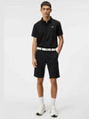 Men's Duff Regular Polo Shirt Black - J.LINDEBERG - BALAAN 4