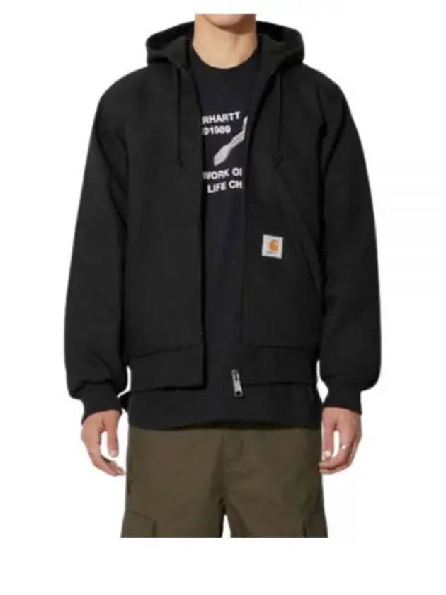 Active Hooded Jacket Black - CARHARTT WIP - BALAAN 2