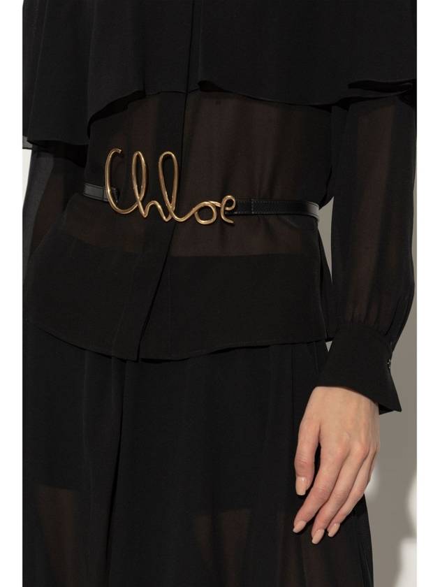 Chloè Belts Black - CHLOE - BALAAN 4