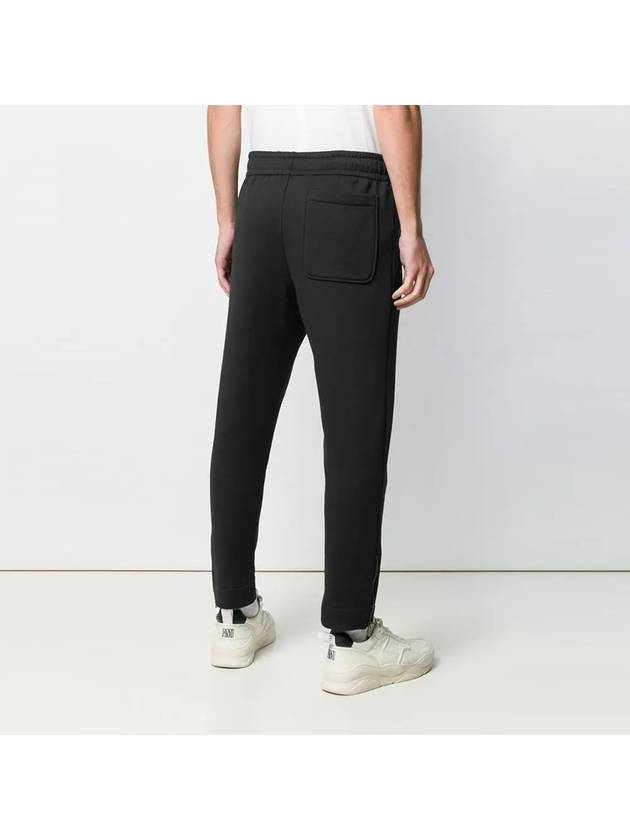 Mini Heart Logo Track Pants Black - AMI - BALAAN.