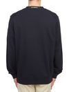 Diagonal Raised Fleece Sweatshirt Navy - CP COMPANY - BALAAN 5