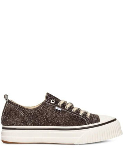 SN1980 Low Top Sneakers Dark Coffee - AMI - BALAAN 2