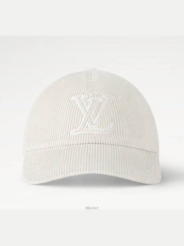 M7752M FLIGHT MODE LV Signature Corduroy Cap - LOUIS VUITTON - BALAAN 1