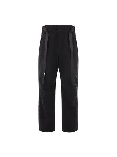 OG Alpha Belted Pintuck Straight Pants Black - OFFGRID - BALAAN 1