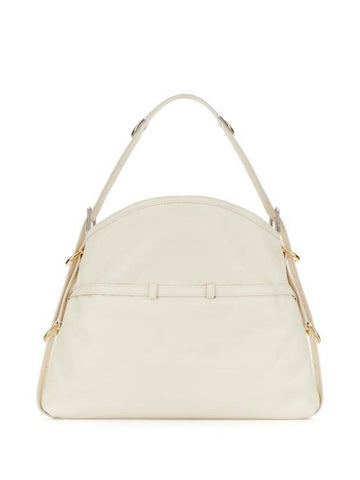 Voyou Medium Leather Shoulder Bag Ivory - GIVENCHY - BALAAN 1