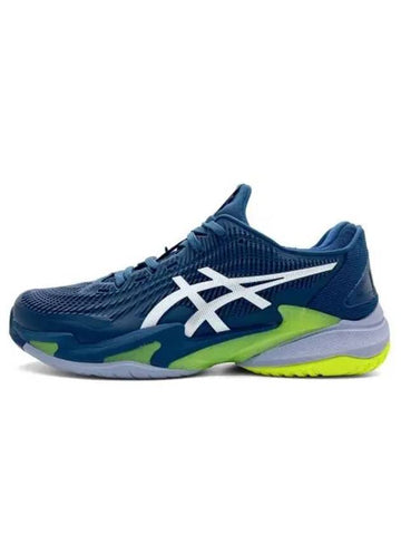 Court FF 3 Low Top Sneakers Mako Blue - ASICS - BALAAN 1