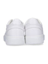 CC Logo Calfskin Low Top Sneakers White - CHANEL - BALAAN 7