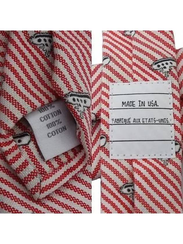 red striped tie - THOM BROWNE - BALAAN 4