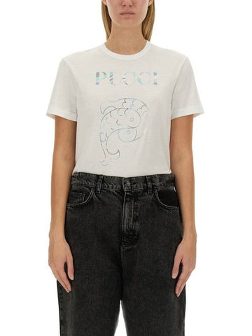 Pucci T-Shirt With Logo - EMILIO PUCCI - BALAAN 1