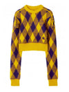 argyle wool sweater - BURBERRY - BALAAN 1