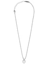 Gancini Crystal Necklace Silver - SALVATORE FERRAGAMO - BALAAN 4