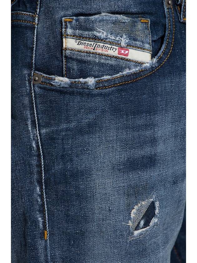 2019 D-Strukt Slim Jeans Light Blue - DIESEL - BALAAN 5