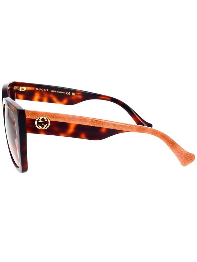 tortoiseshell square frame sunglasses GG1300S - GUCCI - BALAAN 4