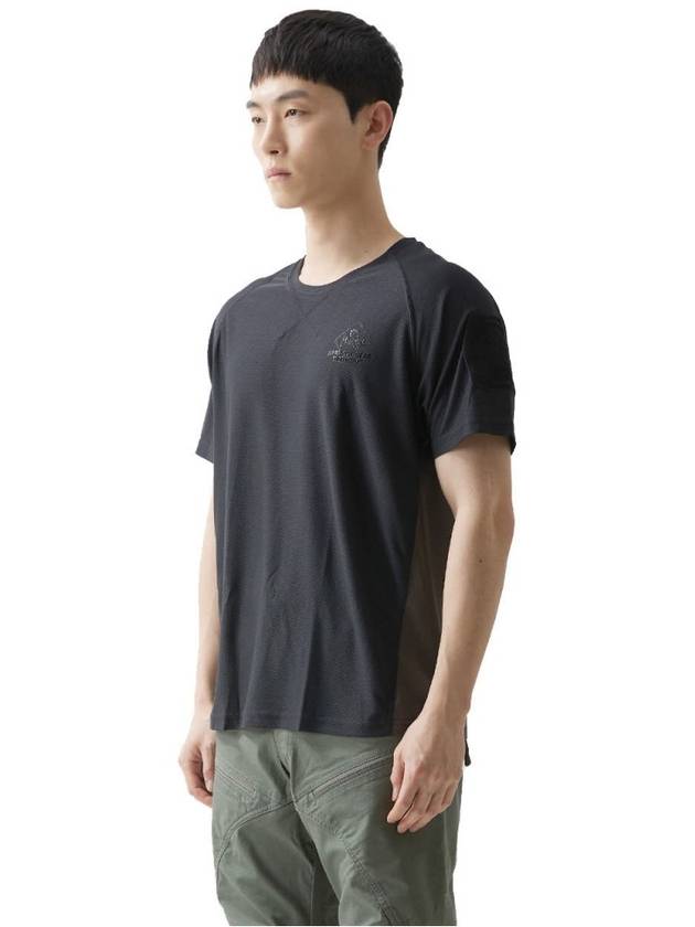 patchwork tshirt black - MAGFORCE - BALAAN 2