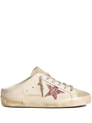 Superstar Sabo Suede Toe Mule White - GOLDEN GOOSE - BALAAN 1