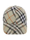 Check Ball Cap Green - BURBERRY - BALAAN 2