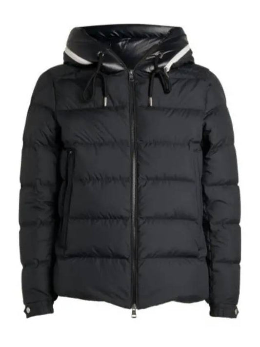 Cardere Quilted Hood Short Padded Black - MONCLER - BALAAN 2