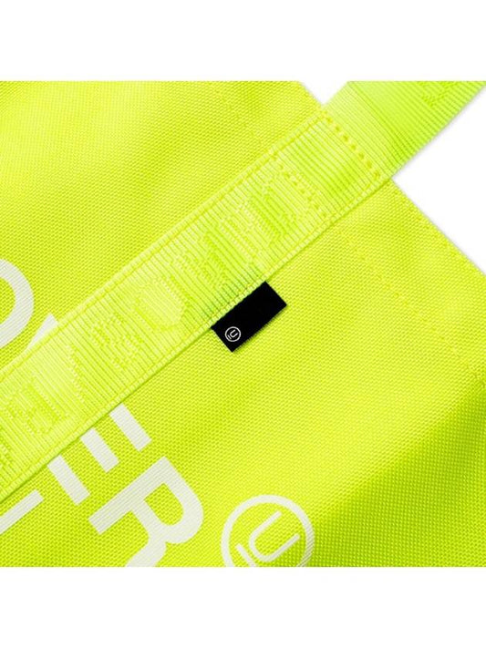 Yellow Nylon Logo Print Shopper Tote Bag UCZ4B11 - UNDERCOVER - BALAAN 2