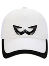 Golf Wear Black Hole Mesh Golf Hat WB21SUMC03WH White - WHITEBALL - BALAAN 4