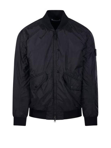 Reps R NY Bomber Jacket Black - STONE ISLAND - BALAAN 1