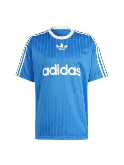 Adicolor Short Sleeve T-Shirt Blue - ADIDAS - BALAAN 2