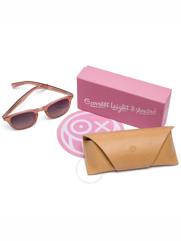 Garrett Leight GLCO X ANDR SARAIVA SUN New Gradient Oval Ladies Sunglasses 2082 PST/NEWG 46 - GARRETT LEIGHT - BALAAN 3