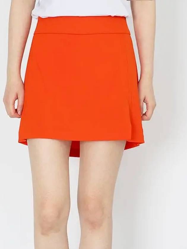 Women's Amelie Golf Skirt Red - J.LINDEBERG - BALAAN 2