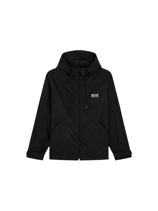 Daris Star Collection Zip-Up Jacket Black - GOLDEN GOOSE - BALAAN 2