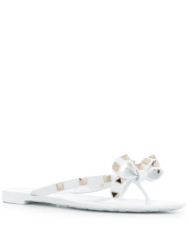 Valentino Garavani Sandals White - VALENTINO - BALAAN 4