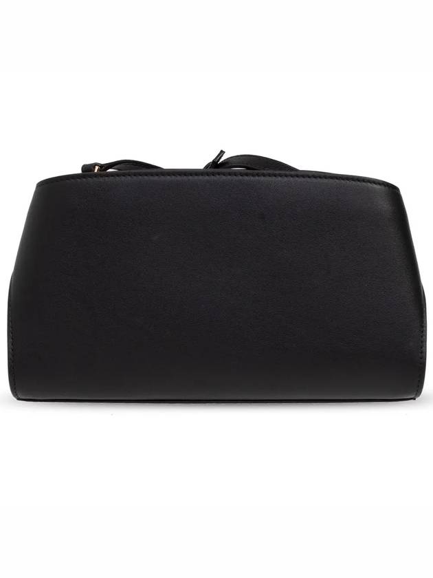 Hug Calfskin Cross Bag Black - SALVATORE FERRAGAMO - BALAAN 4