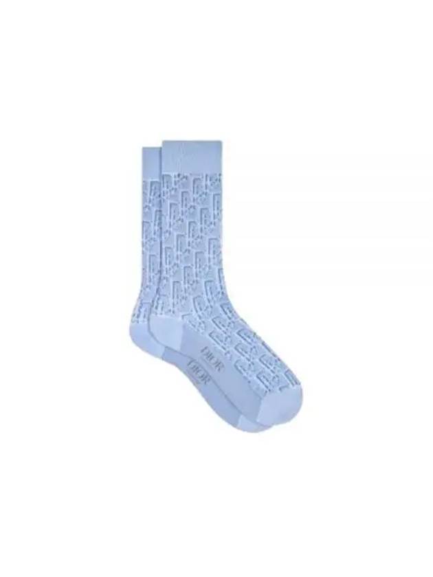 Oblique Socks Blue - DIOR - BALAAN 2