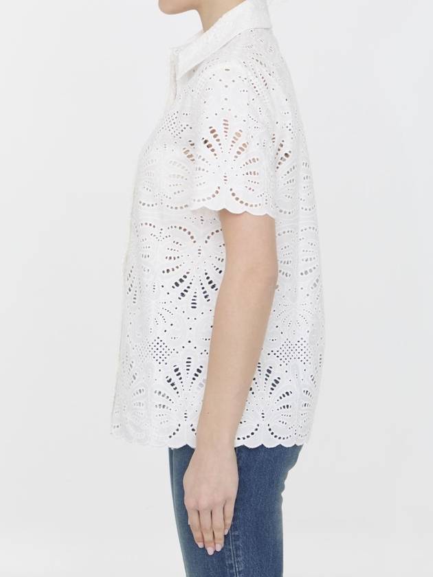 Sangallo Lace Shirt - SELF PORTRAIT - BALAAN 3