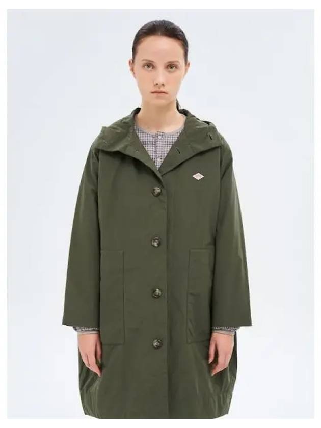 Women s Hooded Coat Jacket Khaki Domestic Product GM0024092092208 - DANTON - BALAAN 1