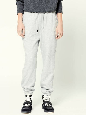 Maloni embossed cottonblend jersey track pants - ISABEL MARANT - BALAAN 1